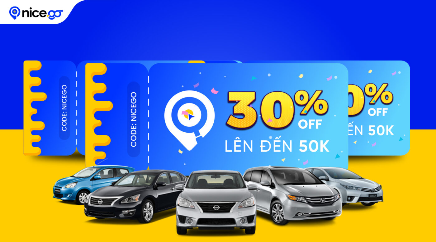 Ưu đãi 30% voi NiceGo