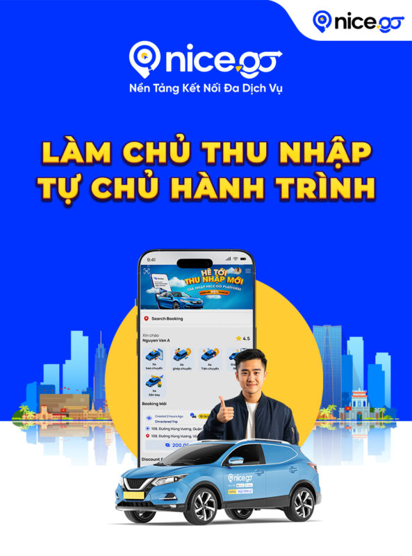 Form đăng ký tài xế cùng NiceGo