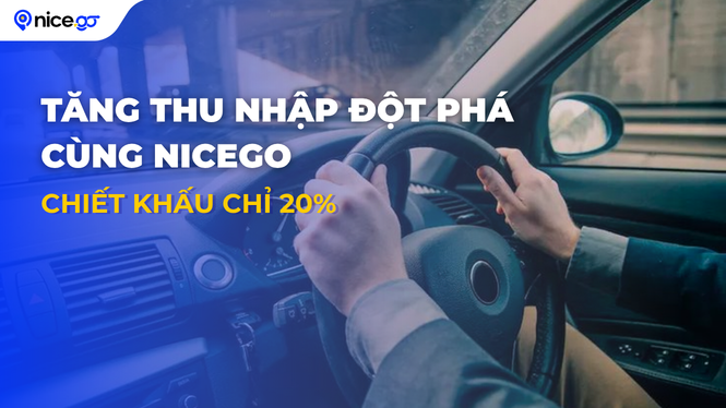 Cách tăng thu nhập cho tài xế xe dịch vụ hiệu quả với ứng dụng NiceGo